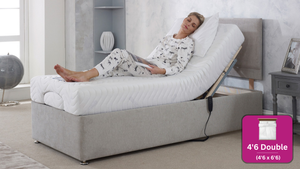 Adjust-a-bed 4ft6 Double Ortho Memory Adjustable Bed