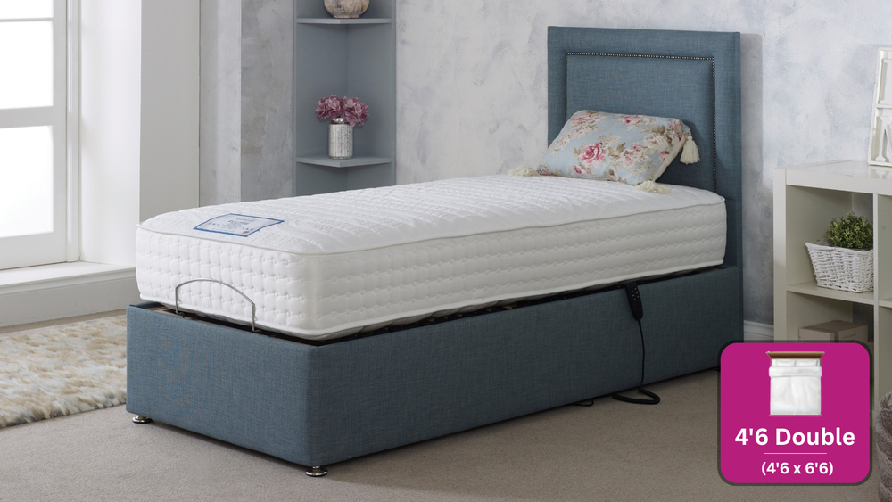 Adjust-a-bed 4ft6 Double Eclipse Summer/Winter Adjustable Bed