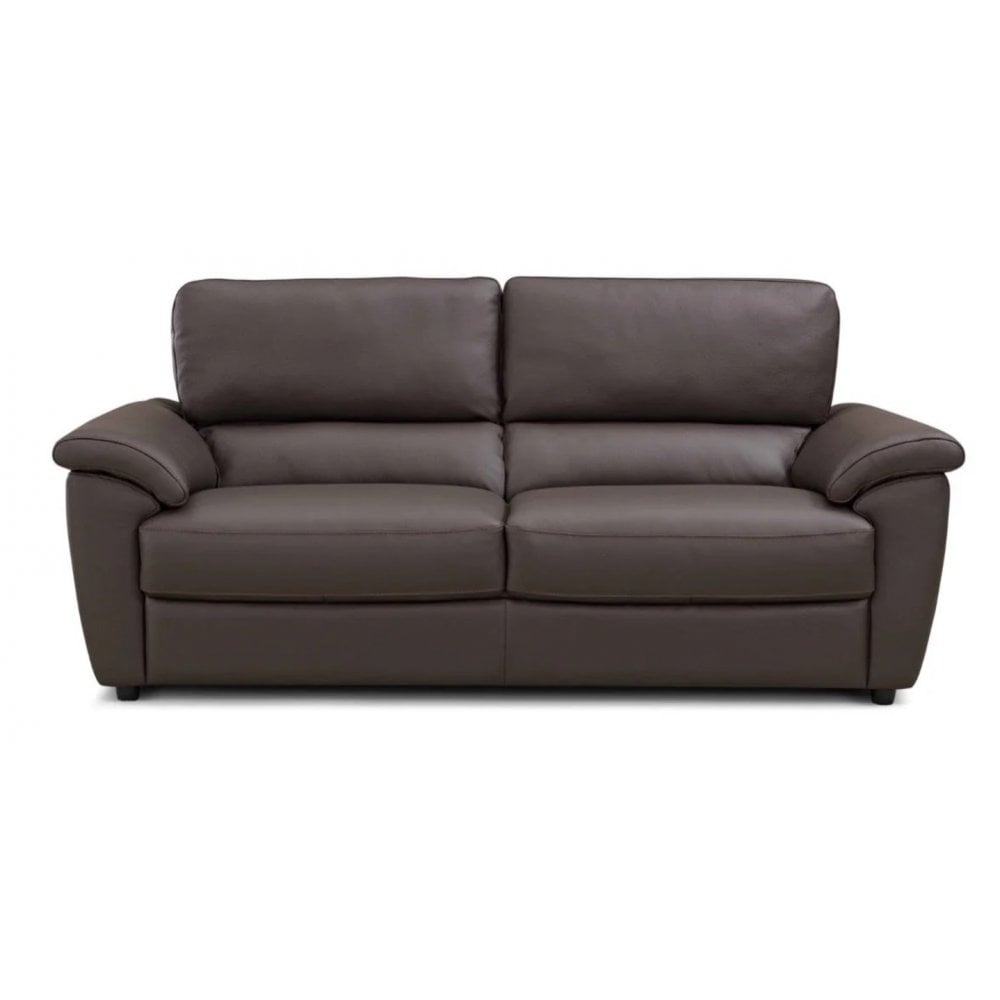 Enzo Leather 3 Seater Sofa with Recline Option