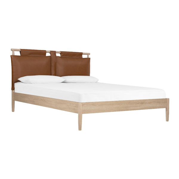Encore 6ft Bed Frame with Leather Headboard