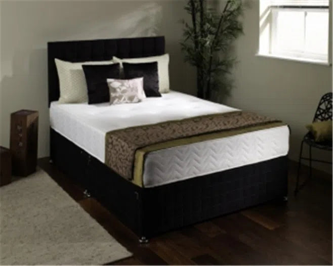 Solo Memory Foam 2ft6 Small Single Divan Set