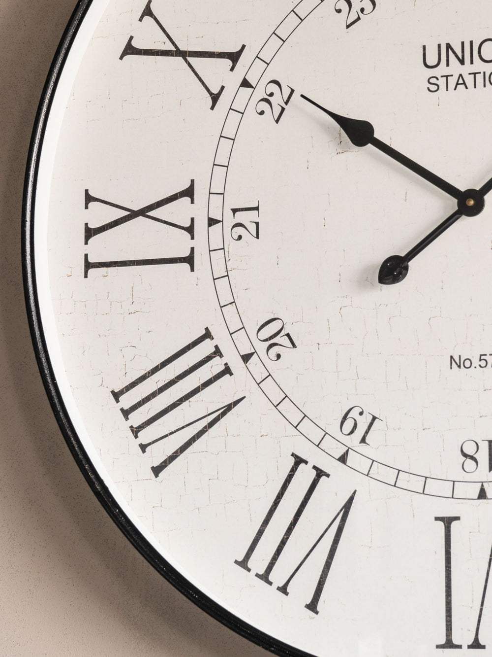 Monthly Promo Antique Black Wall Clock