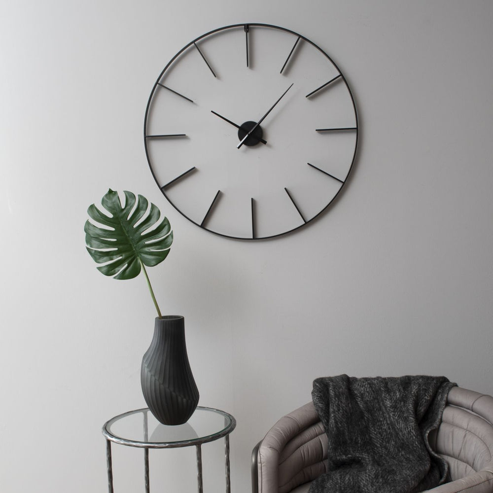 Oversized Backlit Wall Clock with 2m cable