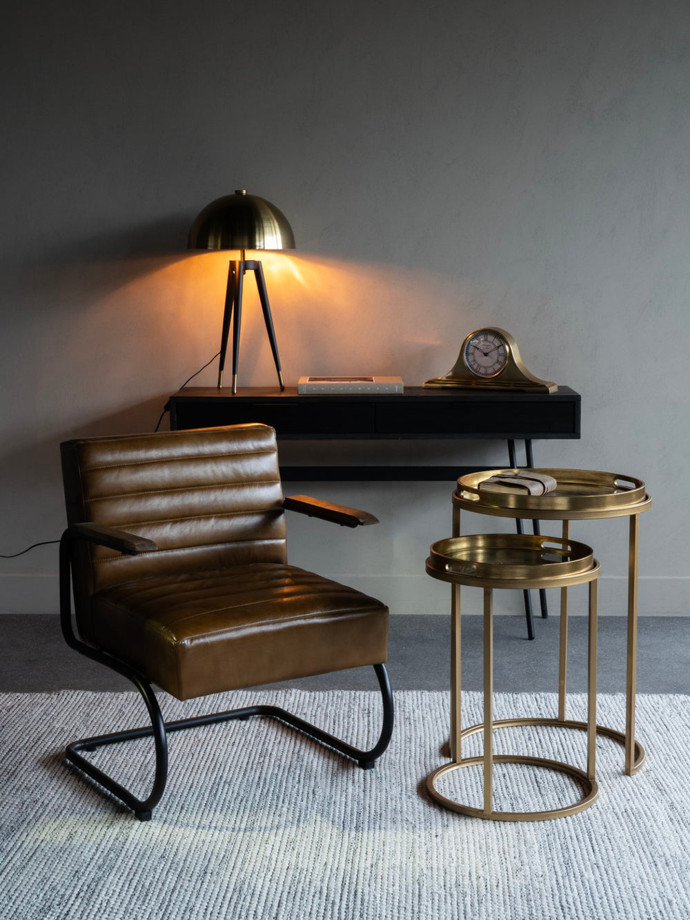 Retro Brass Carriage Clock