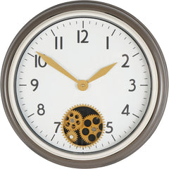 Flow Dial Grey Wall Clock 45cm