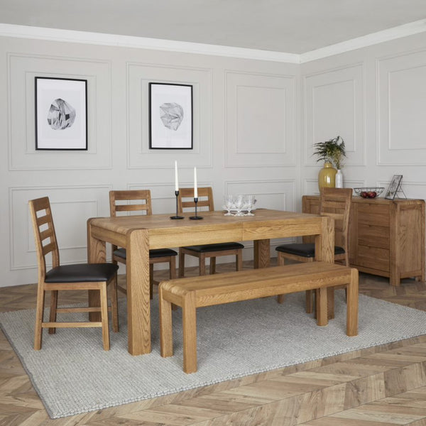 Brevick 1.6m Extending Dining Table
