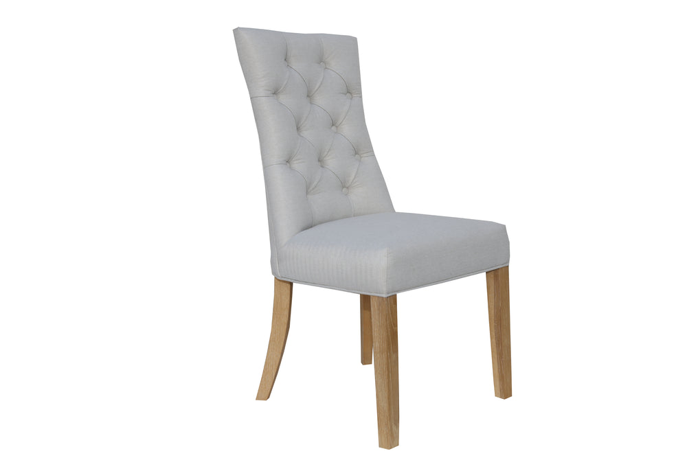 Carla Curved Chair Natural