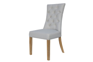 Carla Curved Chair Natural