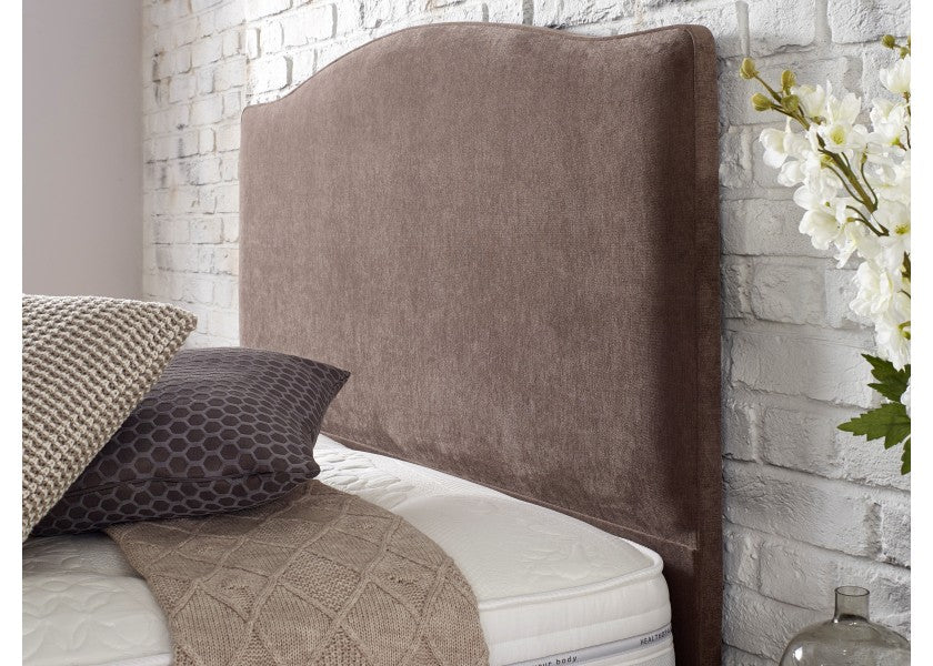 Curve Floor Standing Designer Headboard 2ft6 Small Single