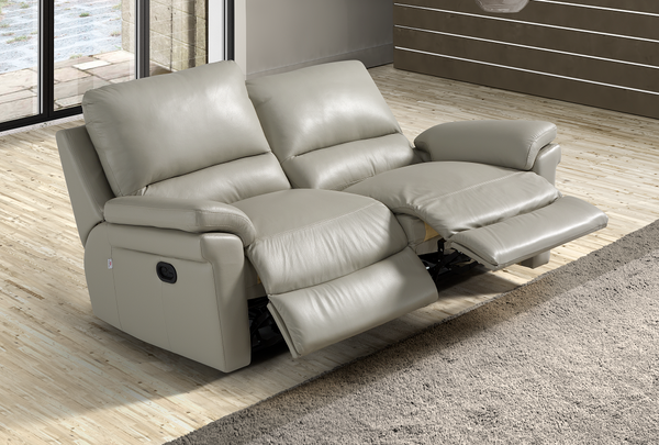 Douglas 3 Seater Italian Leather Sofa (2 seat MAXI)