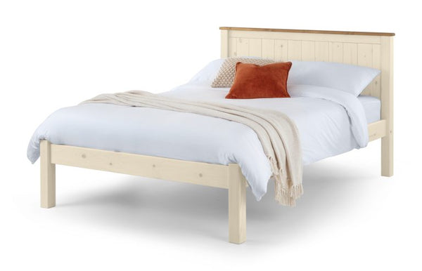 Okehampton 4ft6 Double Wooden Bed Frame with Low Foot End
