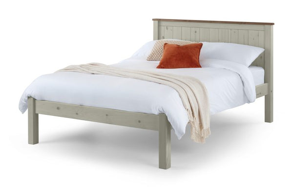 Okehampton 4ft Small Double Wooden Bed Frame with Low Foot End