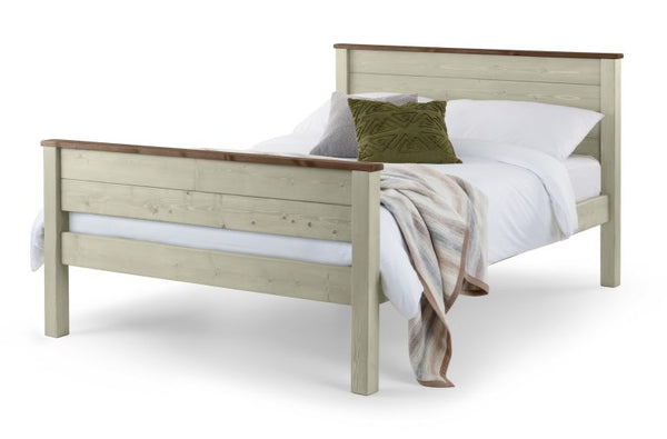 Paignton 4ft6 Double Wooden Bed Frame - High Foot End