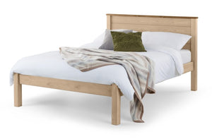 Paignton 4ft Small Double Wooden Bed Frame - Low Foot End