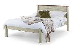 Paignton 4ft Small Double Wooden Bed Frame - Low Foot End