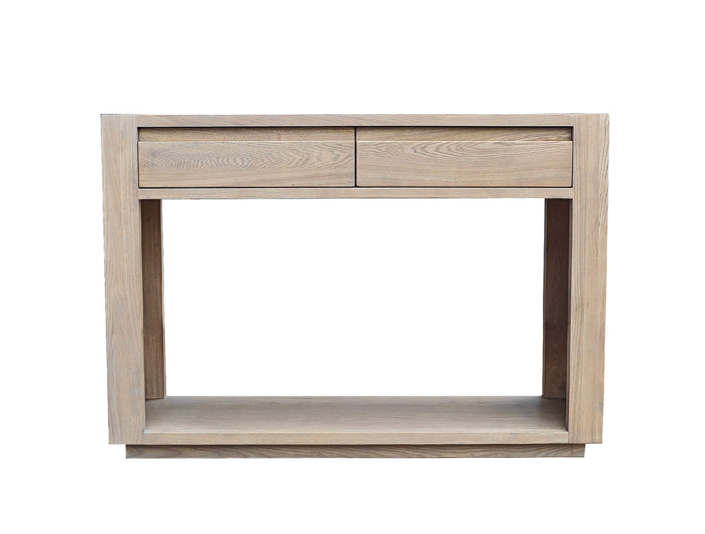 Fabiana Oak Console Table