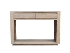 Fabiana Oak Console Table