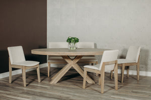 Fabiana Oak Short Bench