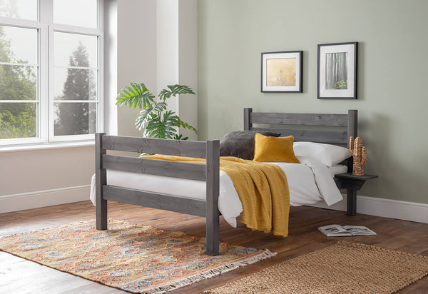 Woodbury Plus 6ft Wooden Super King Size High Foot End Bed Frame