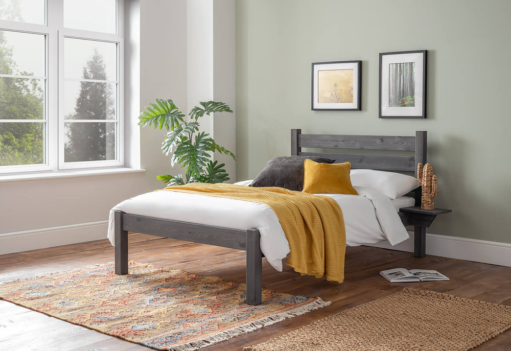 Woodbury Plus 6ft Wooden King Size Low Foot End Bed Frame