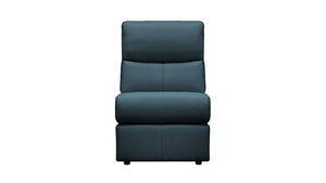 G Plan Harper Leather Armless Unit