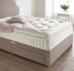 Kensington 5000 4ft Small Double Pocket Sprung Pillow Top Mattress