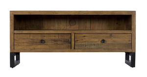 Nassau Small TV Unit - Solid Reclaimed Wood