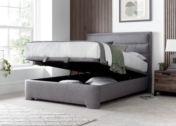 Kendall 5ft Upholstered Ottoman Bed Frame