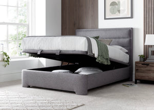Kendall 6ft Upholstered Ottoman Bed Frame