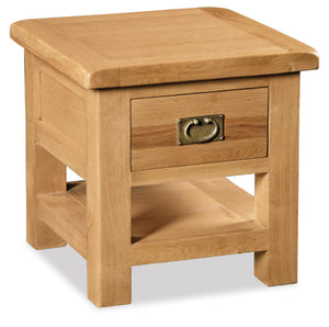 Salford Lamp Table with Drawer
