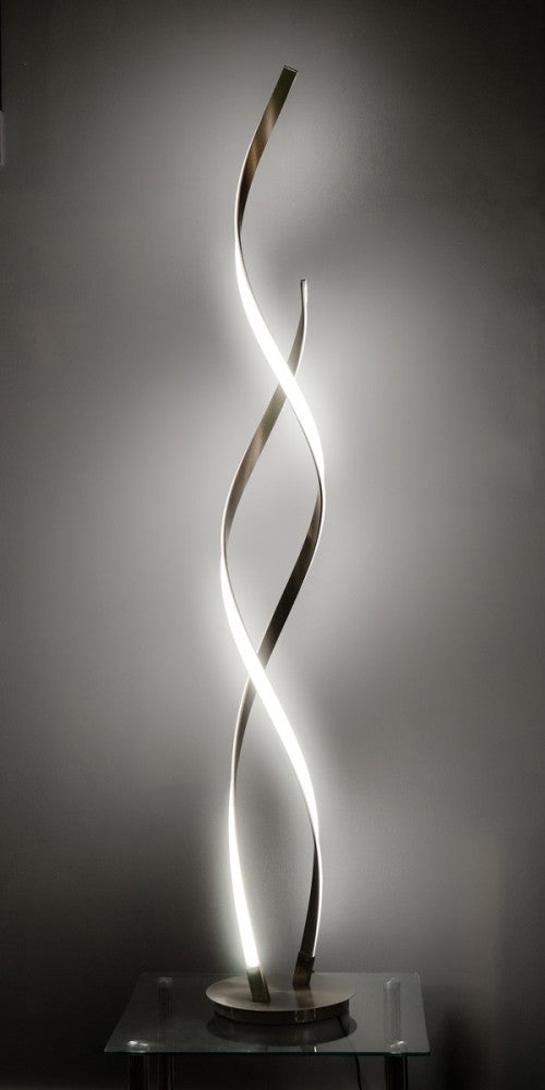 LED Double Twist Floor Lamp