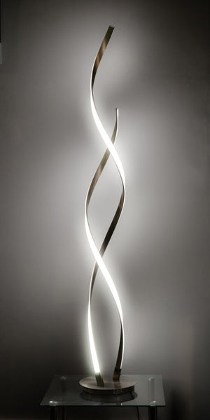 LED Double Twist Floor Lamp