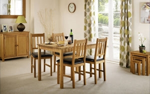 Lille Dining Set + 4 Chairs