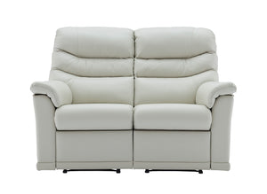G Plan Malvern Leather 2 Seater Sofa