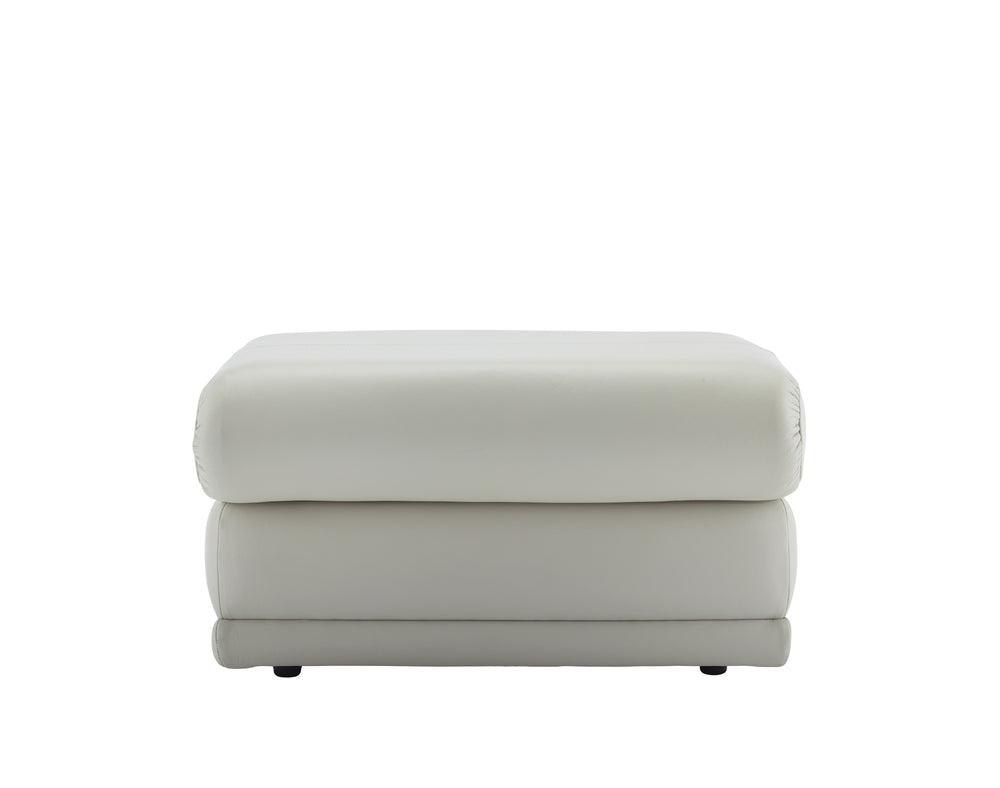 G Plan Malvern Leather Storage Footstool