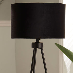 Matt Black Tripod Floor Lamp