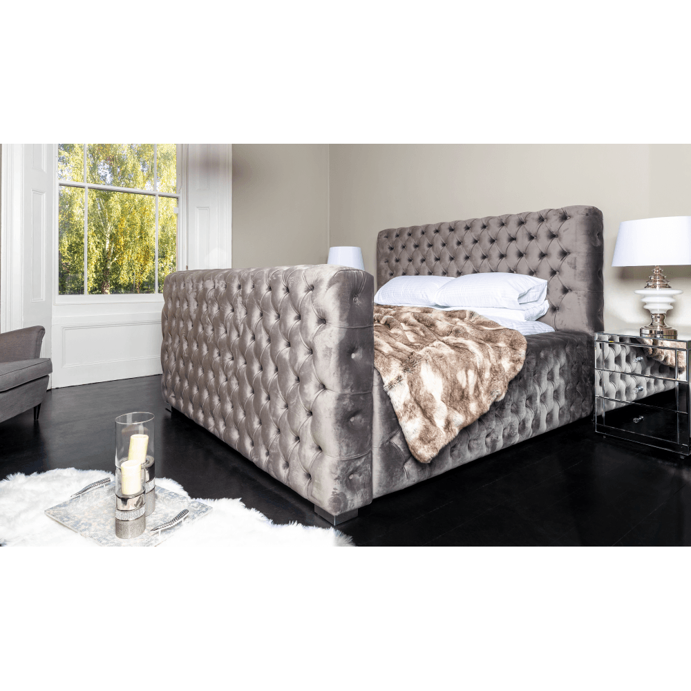 Caracus Upholstered 4ft6 Double Bed Frame