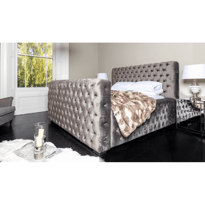 Caracus Upholstered 4ft Small Double Bed Frame