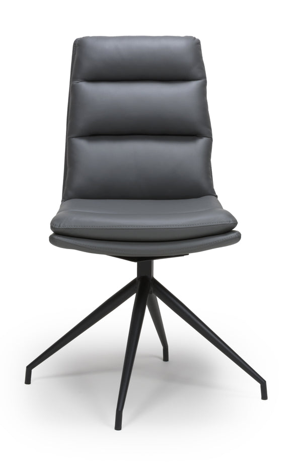 Nimo Swivel Dining Chair Grey