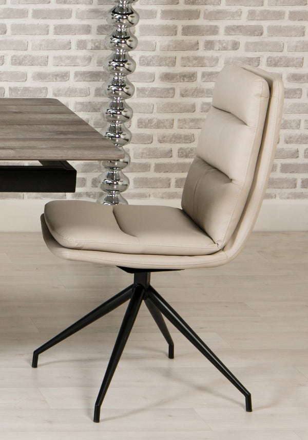 Nimo Swivel Dining Chair Taupe