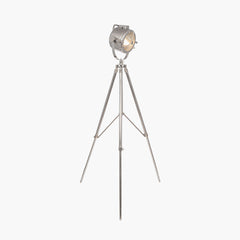 Nickel Searchlight Floor Lamp