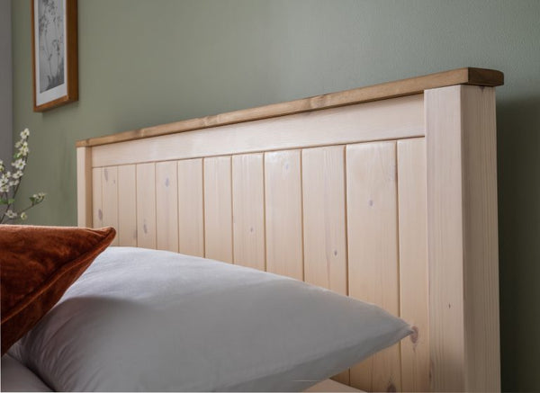 Okehampton 5ft King Wooden Bed Frame with High Foot End