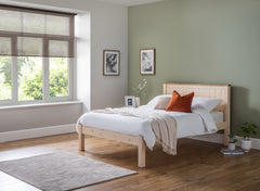 Okehampton 4ft Small Double Wooden Bed Frame with Low Foot End