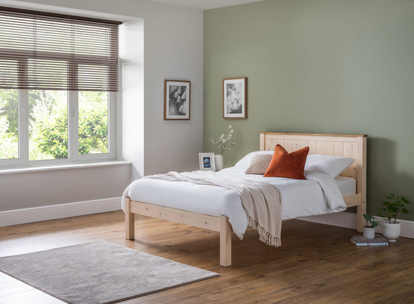 Okehampton 6ft Super King Wooden Bed Frame with Low Foot End