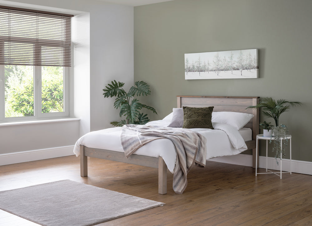 Paignton 3ft Single Wooden Bed Frame - Low Foot End