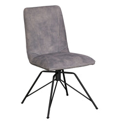 Luna Swivel Dining Chair Grey