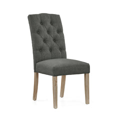 Sandhurst Chelsea Dining Chair - Charcoal