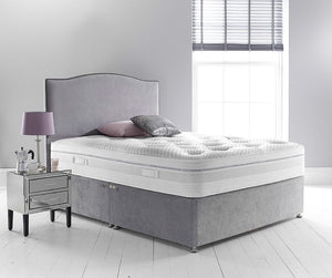 Tencel 1000 4ft6 Double Pocket Sprung Divan Set 