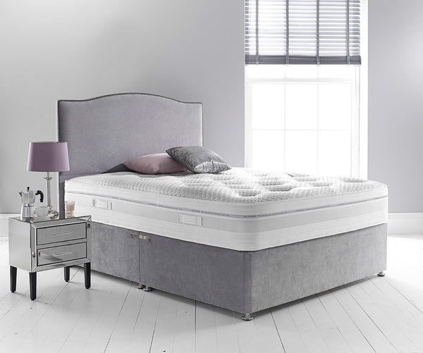 Tencel 1000 6ft Super King Size Pocket Sprung Divan Set 