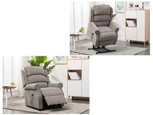 Walker Fabric Rise & Recliner Chair
